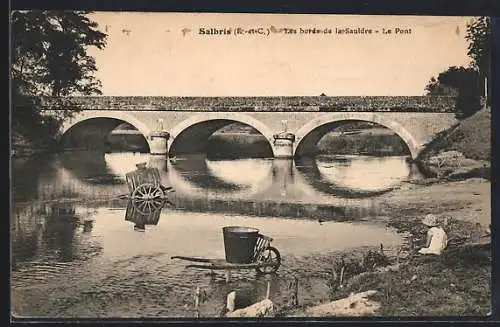 AK Salbris, Les bords de la Sauldre, Le Pont