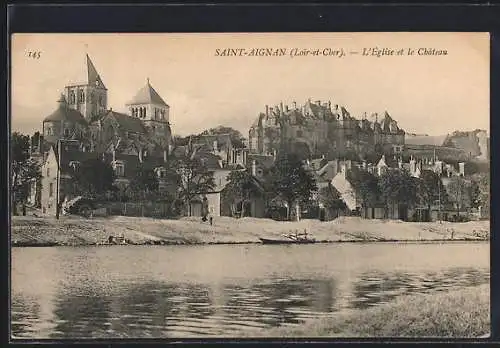 AK Saint-Aignan, L`Église et le Château