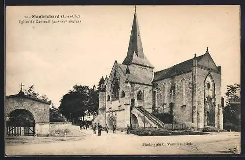 AK Montrichard, Église de Nanteuil