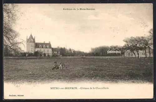 AK Neung-sur-Beuvron, Château de la Chauvelerie