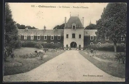 AK Châteauvieux, Le Château, Porche d`Entrée