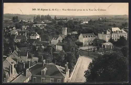 AK St-Aignan, Vue Générale prise de la Tour du Château