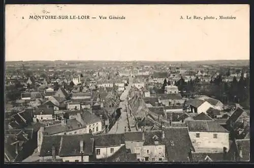 AK Montoire-sur-le-Loir, Vue générale