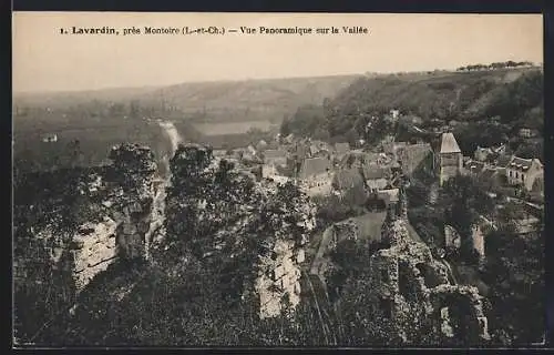 AK Lavardin, Vue Panoramique sur la Vallée