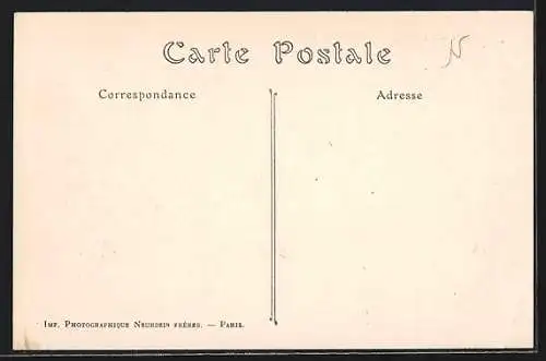 AK Pont-Levoy, La Cour du Cloître de l`école