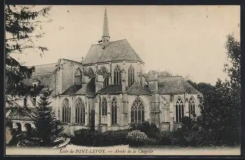 AK Pont-Levoy, Abside de la Chapelle de l`École