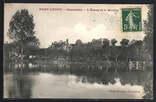 AK Pont-Levoy, L`Étang et le Moulin