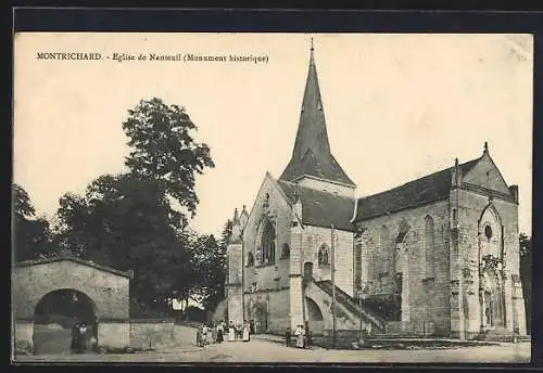 AK Montrichard, Église de Nanteuil