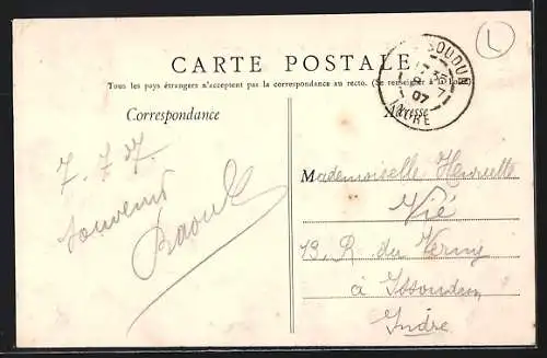 AK Montrichard, Vue générale et l`écluse