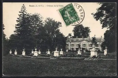 AK Seur, Château de la Motte et jardins élégants