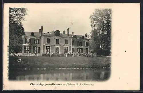 AK Champigny-en-Beauce, Château de La Fontaine