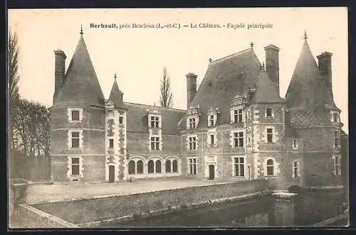 AK Herbault, Le Château, Facade principale