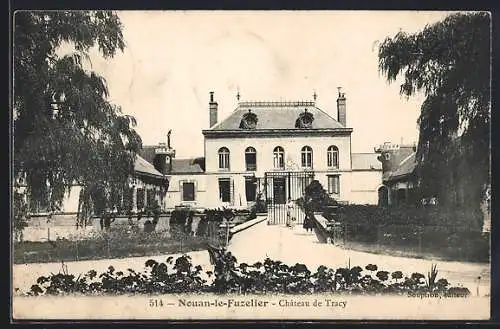 AK Nouan-le-Fuzelier, Château de Tracy