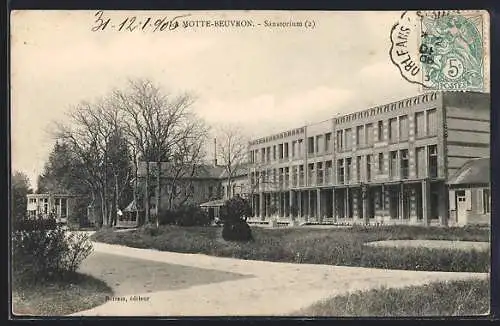 AK Lamotte-Beuvron, Sanatorium et jardins environnants