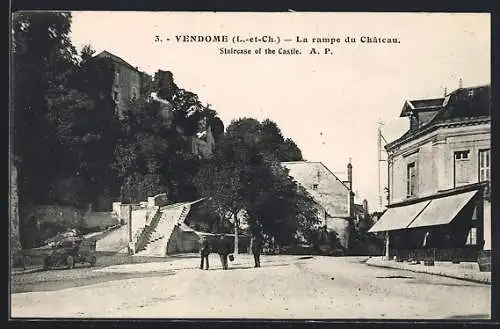 AK Vendôme, La rampe du Château