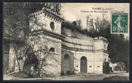 AK Thoré, Château de Rochambeau, La Chapelle