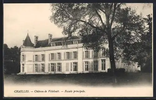 AK Chailles, Château de Villelouet, Facade principale