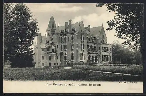 AK Vouzon, Château des Rhuets