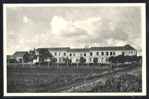 AK Oucques, Le Clair Logis, École Ménagère Technique et Colonie Sanitaire Temporaire