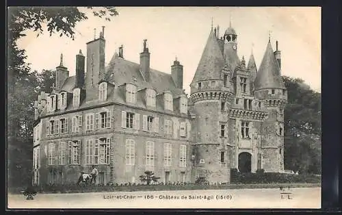 AK Saint-Agil, Château de Saint-Agil en Loir-et-Cher