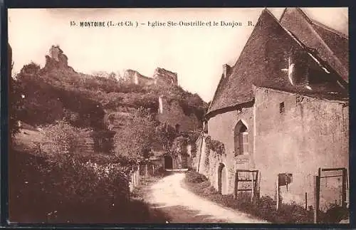 AK Montoire, Église Ste-Oustrille et le Donjon