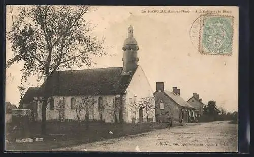 AK La Marolle, L`église et la place