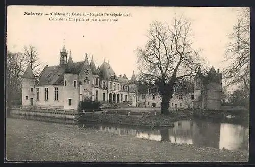 AK Suèvres, Château de Diziers, Facade Principale Sud, Côté de la Chapelle et partie ancienne