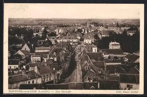 AK Montoire-sur-le-Loir, Vue générale