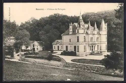 AK Bourré, Château de Vallagon