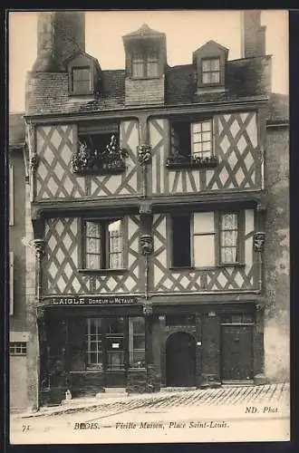 AK Blois, Vieille Maison, Place Saint-Louis