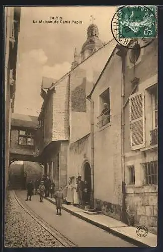 AK Blois, La Maison de Denis Papin