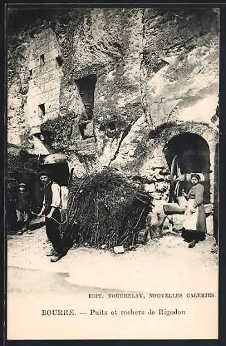 AK Bourré, Puits et rochers de Rigodon