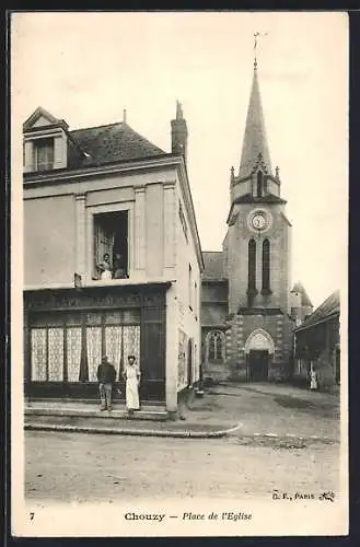 AK Chouzy, Place de l`Église