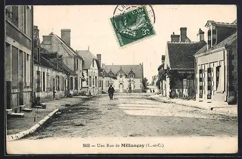 AK Millancay, Une rue de Millancay