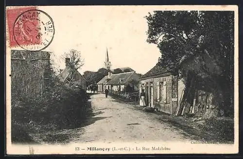 AK Millancay, La Rue Madeleine