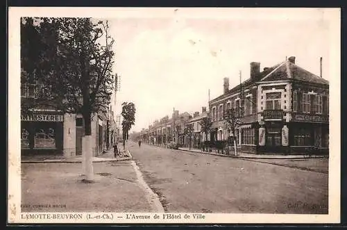 AK Lamotte-Beuvron, L`Avenue de l`Hôtel de Ville