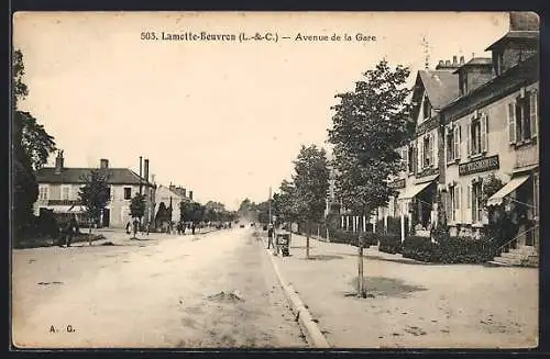 AK Lamotte-Beuvron, Avenue de la Gare