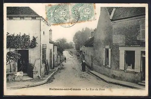 AK Huisseau-sur-Cosson, La Rue du Pont