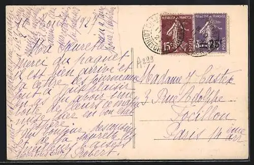 AK Champigny-en-Beauce, La Mairie