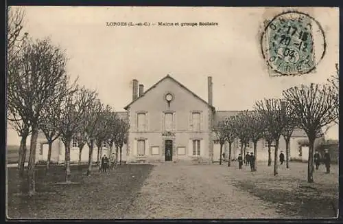 AK Lorges, Mairie et groupe scolaire