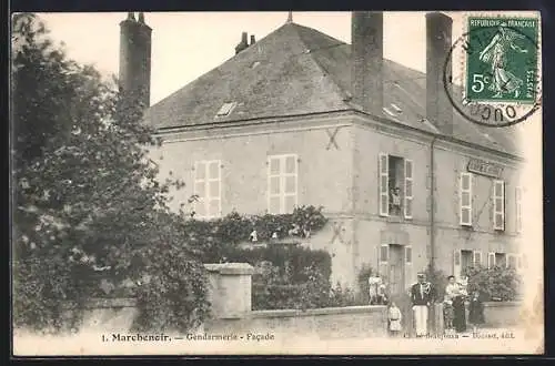 AK Marchenoir, Gendarmerie, Facade