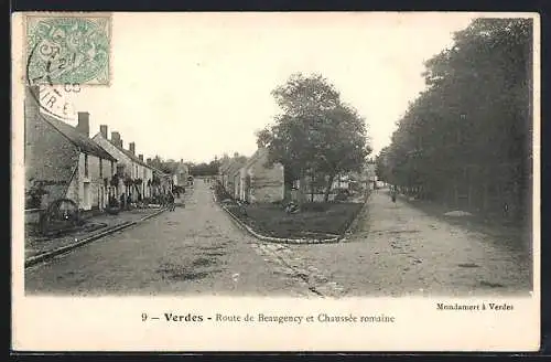 AK Verdes, Route de Beaugency et Chaussée romaine