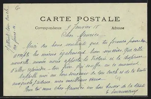 AK Saint-Amand, Souvenir de L-et-Ch mit vier Ansichten des Ortes und dekorativen Rosen