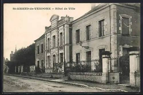 AK Saint-Amand-de-Vendôme, Hôtel de Ville