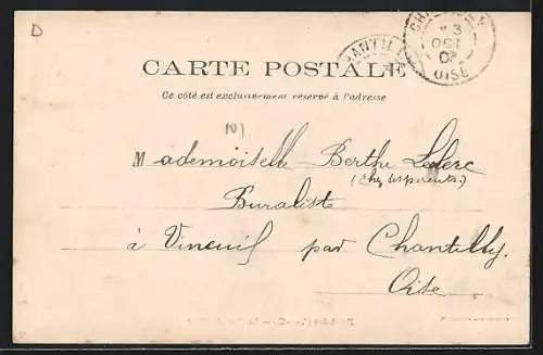 AK Montoire, La Grande Place avec église et bâtiments historiques