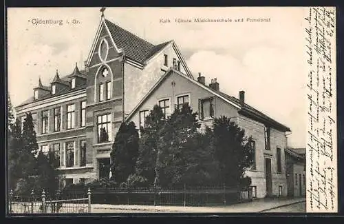 AK Oldenburg i. Gr., Kath. höhere Mädchenschule und Pensionat