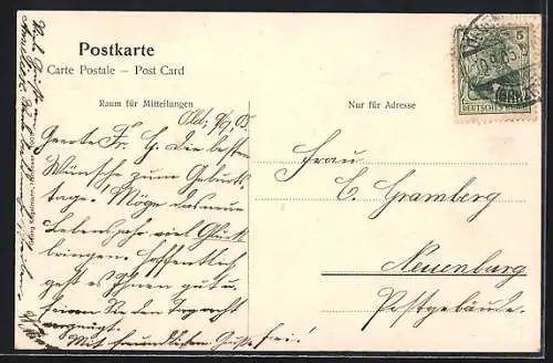 AK Oldenburg / O., Villen in der Gartenstrasse