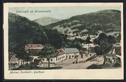 AK Mauerbach im Wienerwald, Steinbach, Michael Steinböck`s Gasthaus