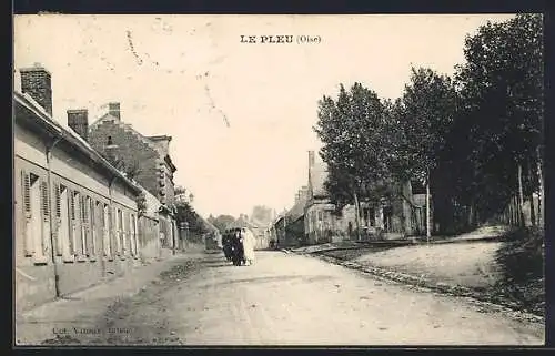 AK Le Pleu, Une Rue