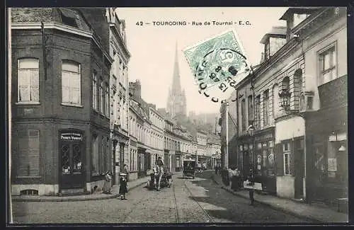 AK Tourcoing, rue de Tournai